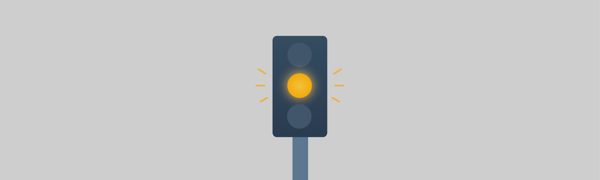 Traffic lights & pavement markings - What does this flashing yellow signal indicate?